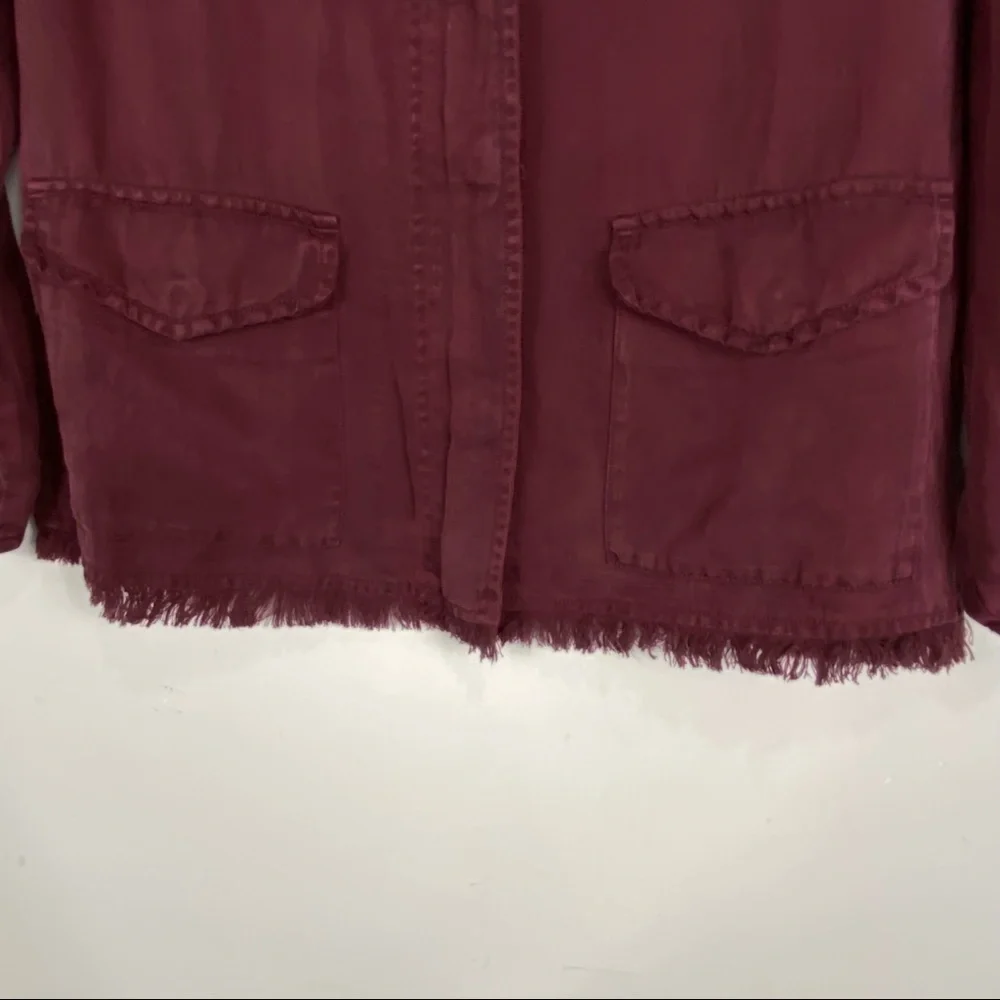 SANCTUARY Roy Frayed Surplus Jacket
